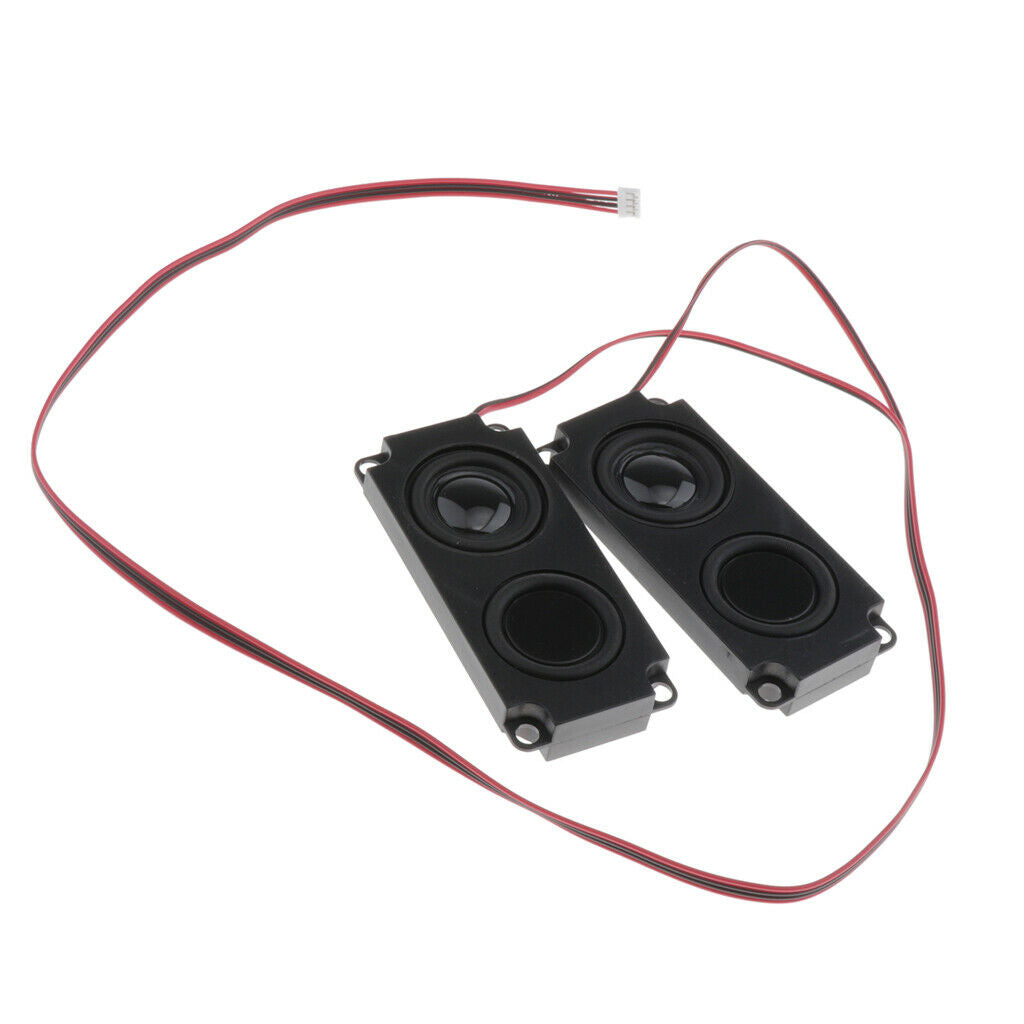 Replacement Audio Speake Loud Speakers 4ohm 5W Full Range for TV Laptop