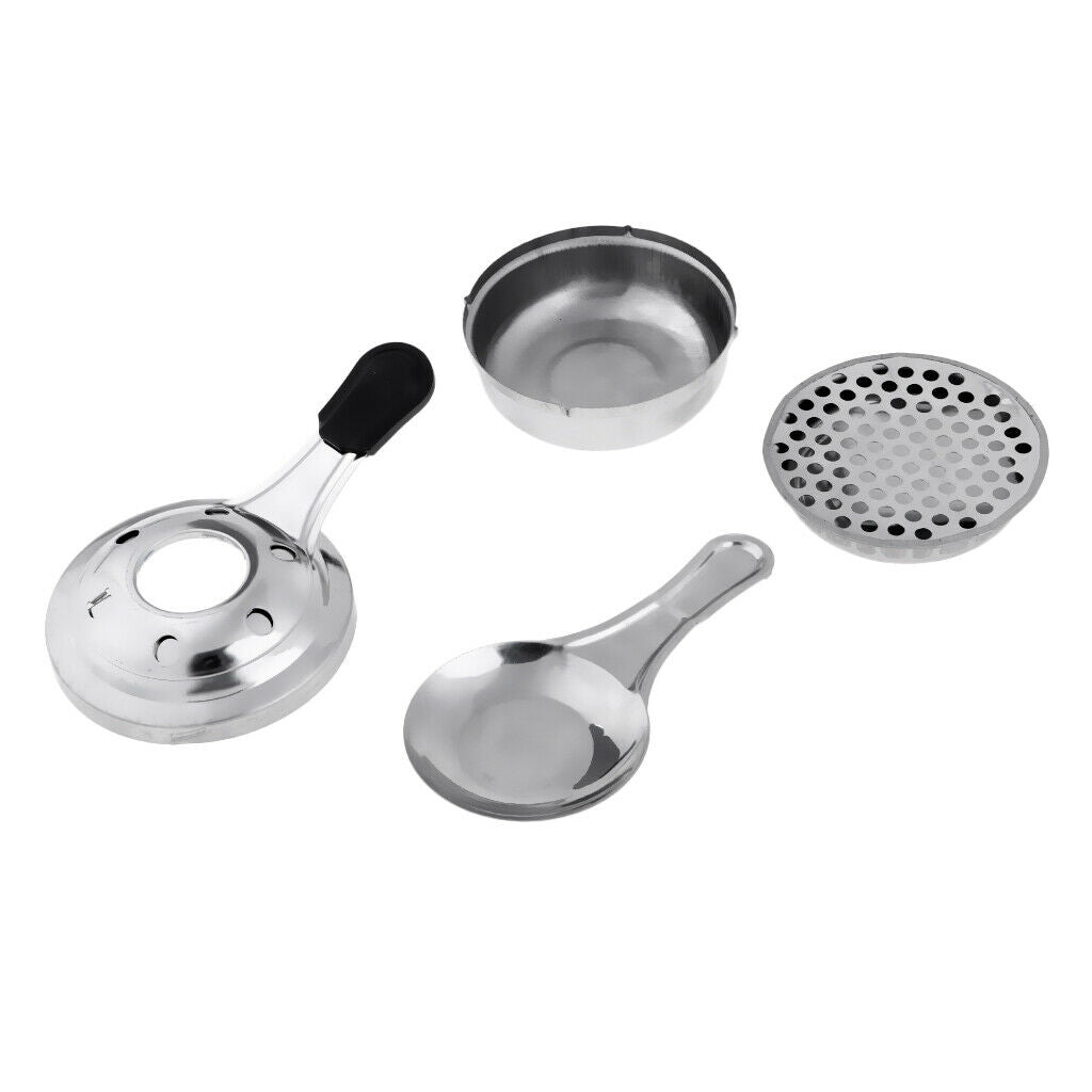 Portable Mini Stainless Steel Outdoor Camping Alcohol Stove Spirit Burner