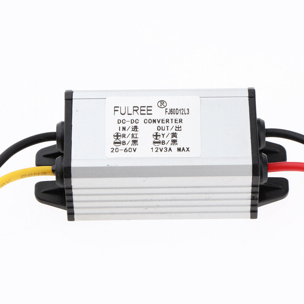 New DC/DC Converter 20-60V  to 12V 3A 36W Power Supply Module