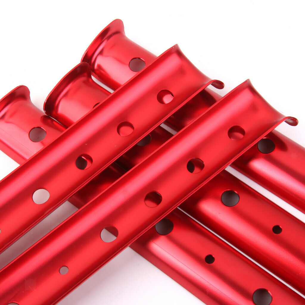 5pcs aluminum pegs tent nails tent pegs for outdoor camping red 31cm