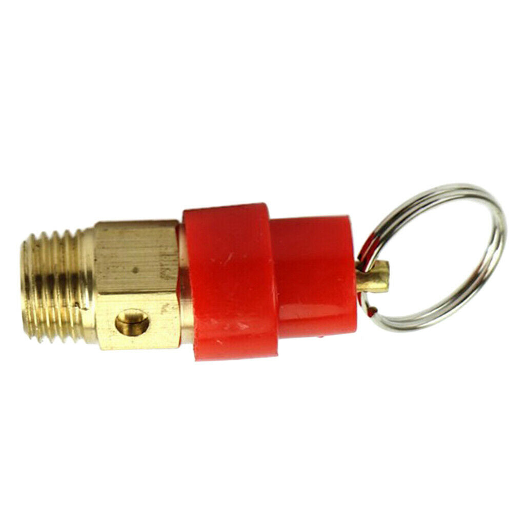 1/4 Air Compressor Pressure Safety Relief Valve Release Regulator Copper