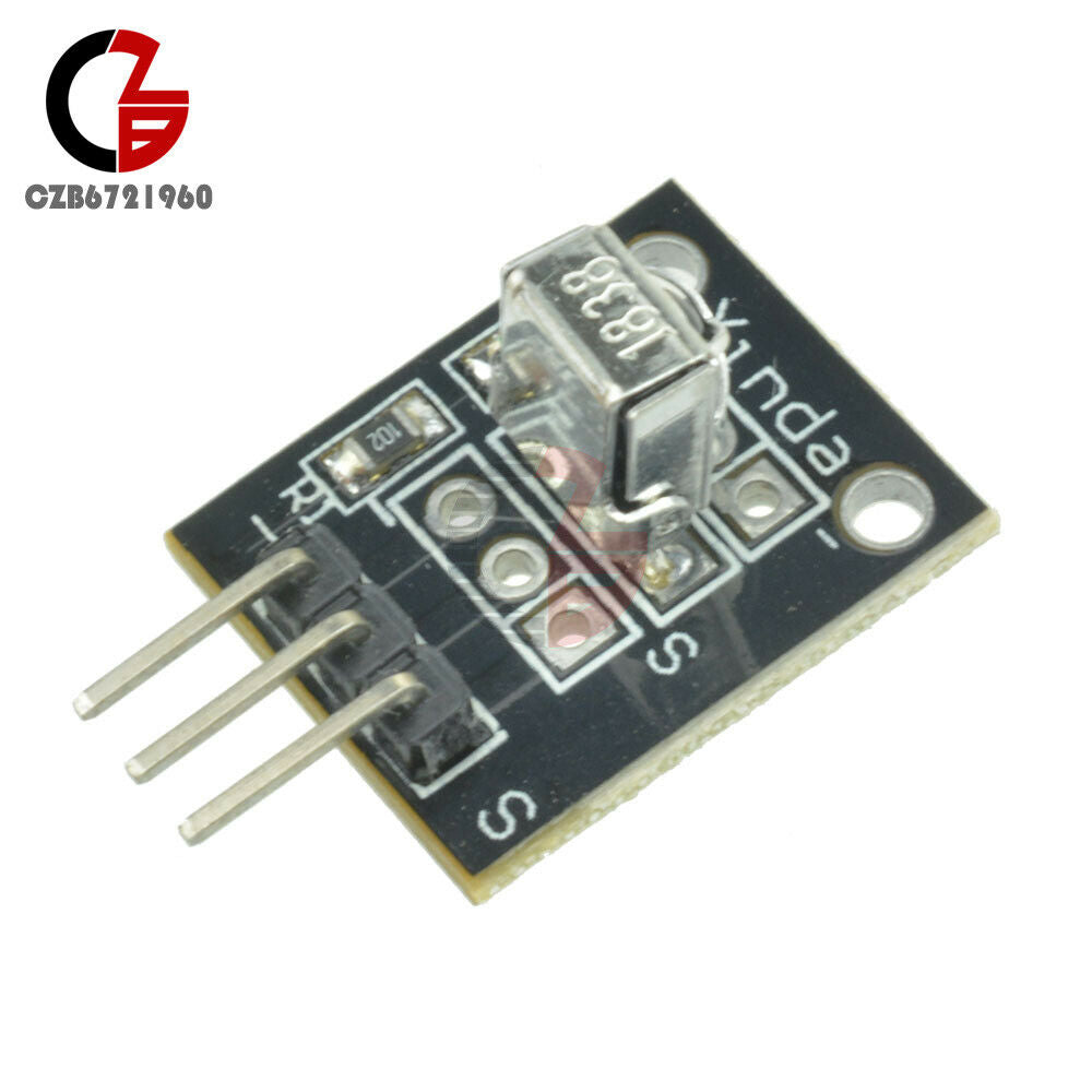 5PCS VS1838B KY-022 IR Infrared Receiver Module 18m Distance Double-shielded