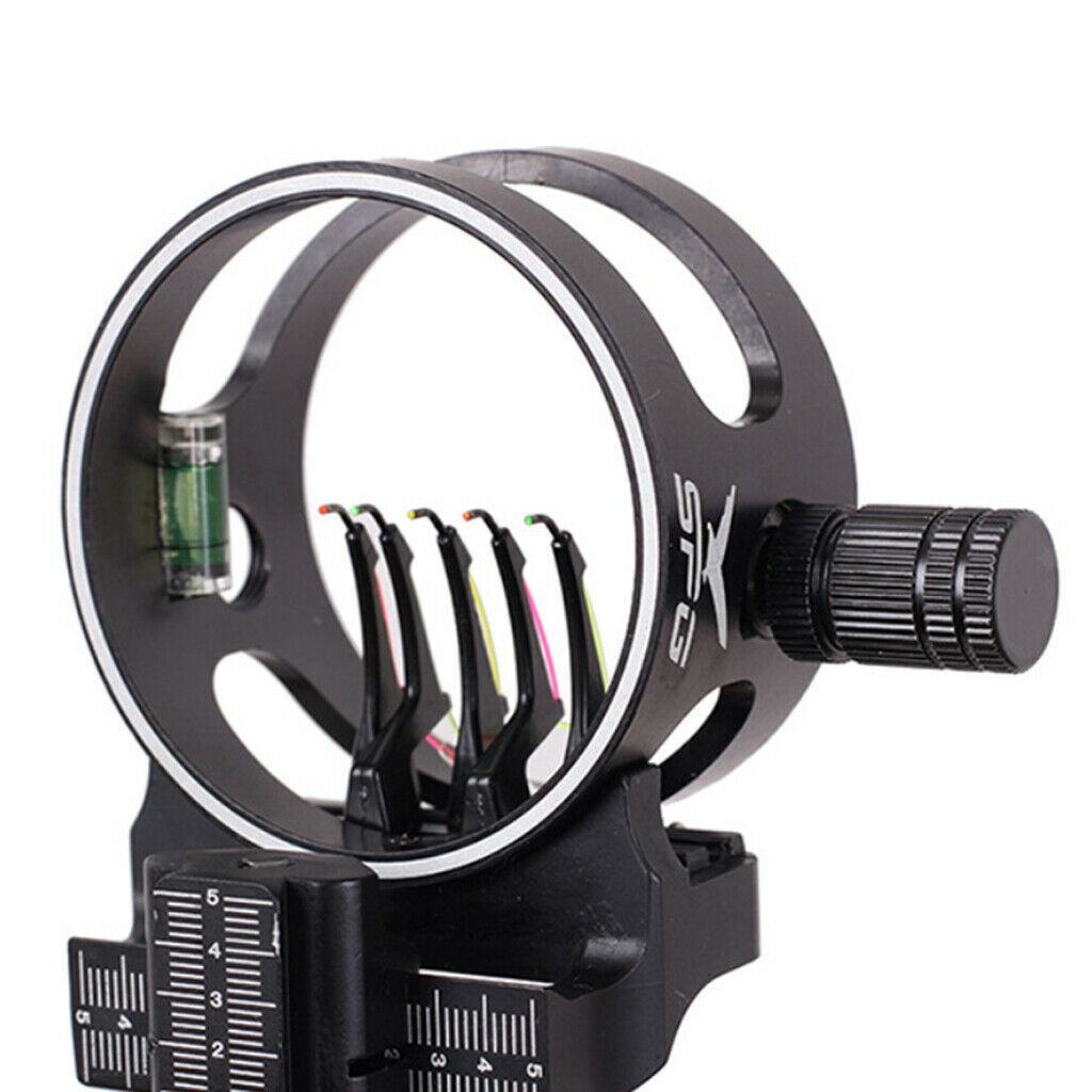 Archery 0.019'' Bowsight Outdoor Compound Bow Sight Fit Right/Left Hand