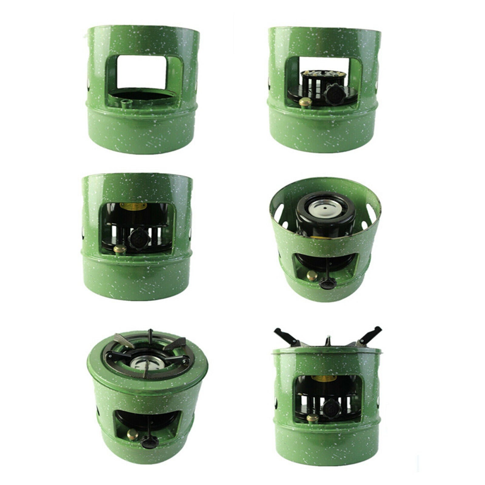 Kerosene Stove 12 Wicks Burner Field Backpacking Cooker Utensil Cookware