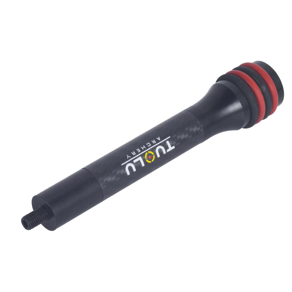 6inch Archery Compound Bow Stabilizer Shock Absorber for Hunting Shooting