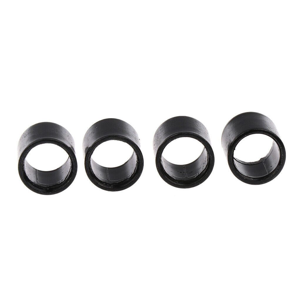 4Pcs Heavy Duty Skateboard Bearings Spacers Hardware Metal 0.39x0.39inch