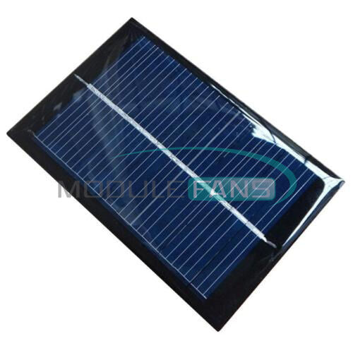 6V 100mA 0.6W Polycrystalline Mini Epoxy Photovoltaic Solar Panel Cell Charger