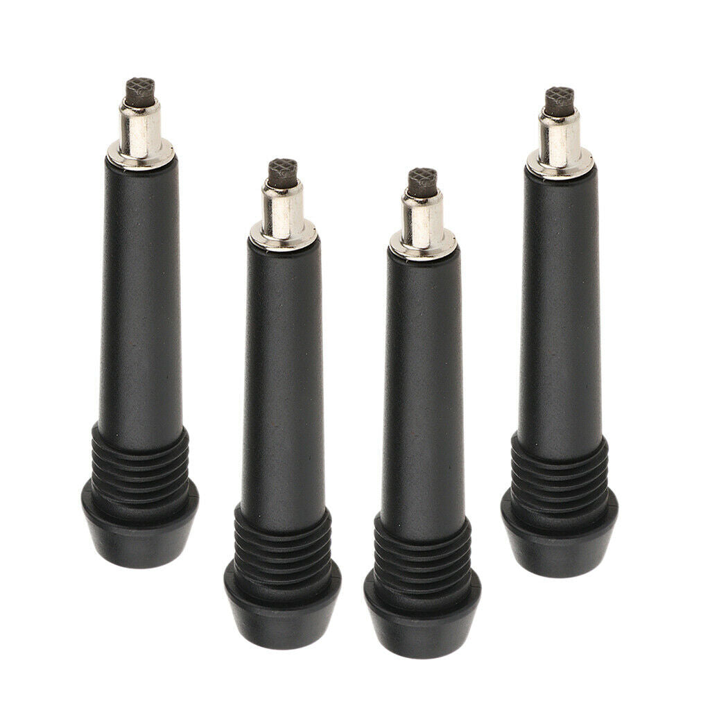 4Pcs Portable Alpenstock Rod Tip Replacement Stick Parts for Trekking Poles