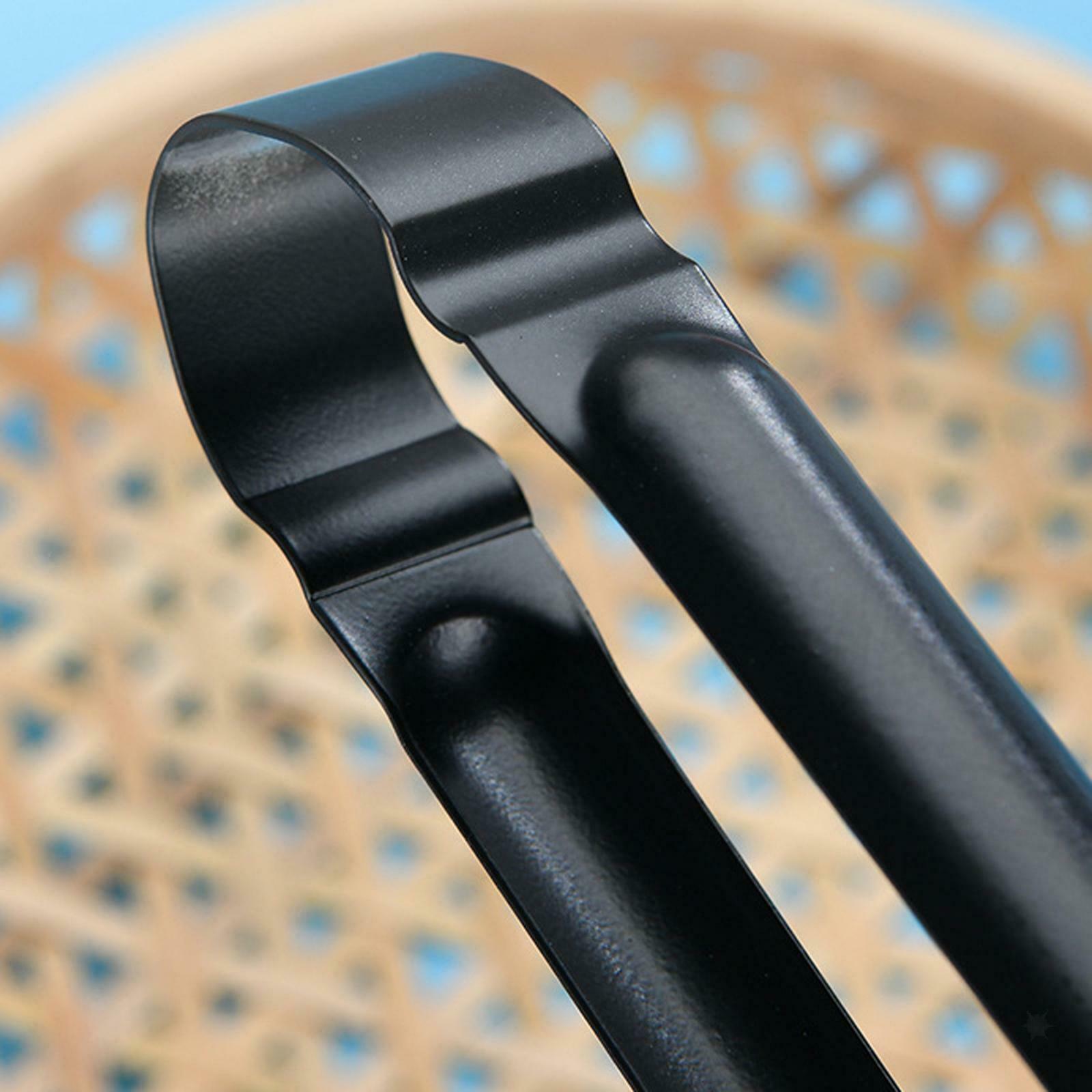 Tongs Portable Metal Food Tongs Paties Salad Serving BBQ Grilling Barbeque