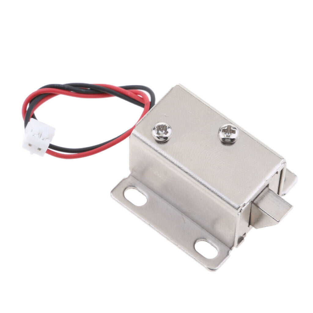 Replacement 12V Mini Electric Magnetic Lock Door Access Entry Downwards Bolt