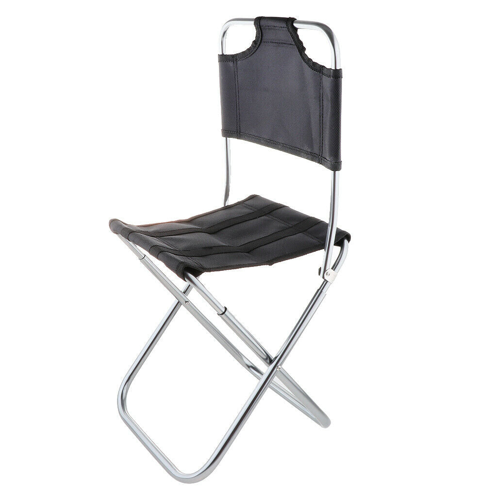 Foldable Picnic Fishing Chair Folding Aluminium Oxford Outdoor Fishing Chair