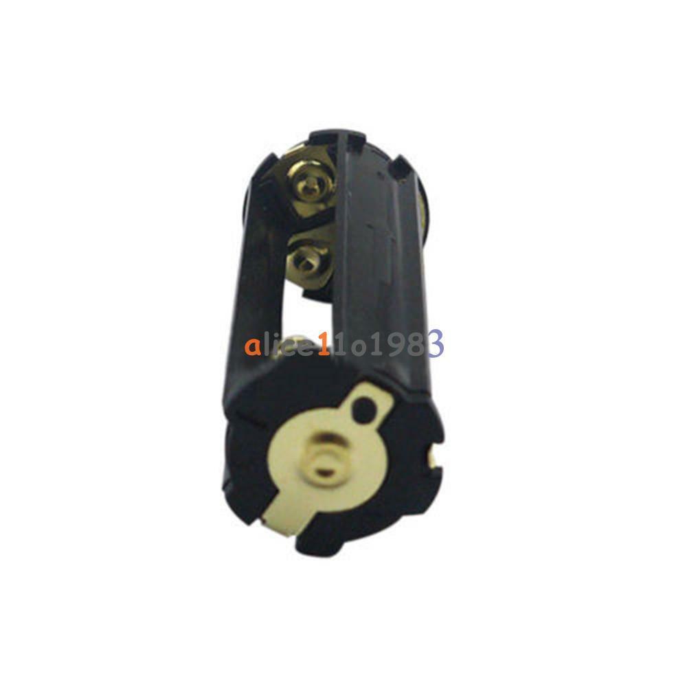 2PCS Plastical Battery Holder Box Case 3 AAA To 18650 Battery Converter