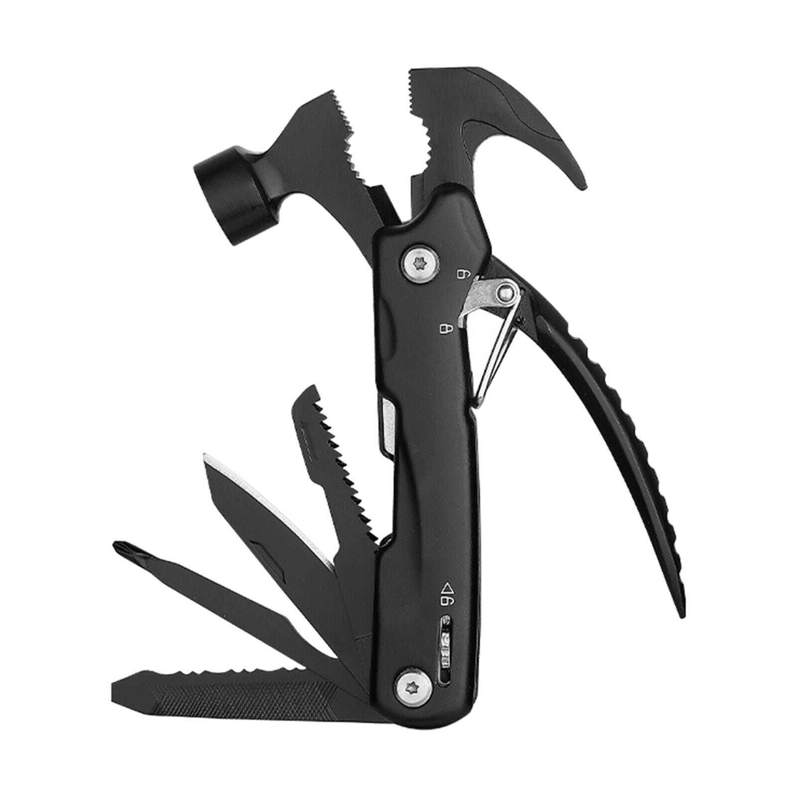 Stainless Steel Multitool Hammer Camping Survival Tools Gadgets Men Gifts