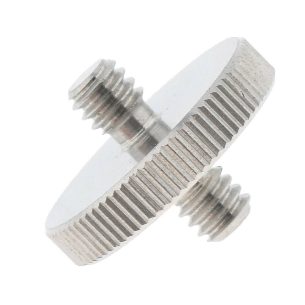 Stainless Steel BIG Double Head Stud with 1/4" to 1/4" Thread