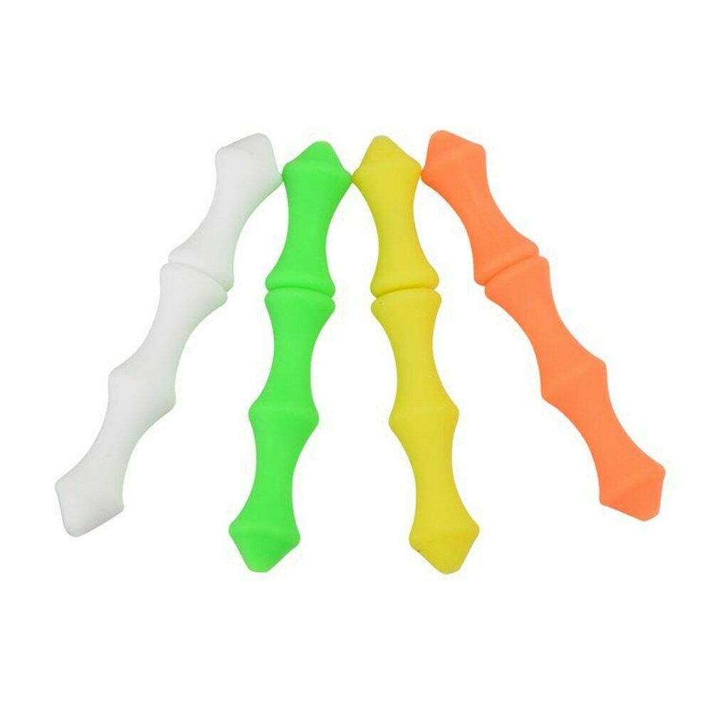2 Set Archery Finger Guard Tab Glove Silicon Arrow Bow String Protector Gear US'