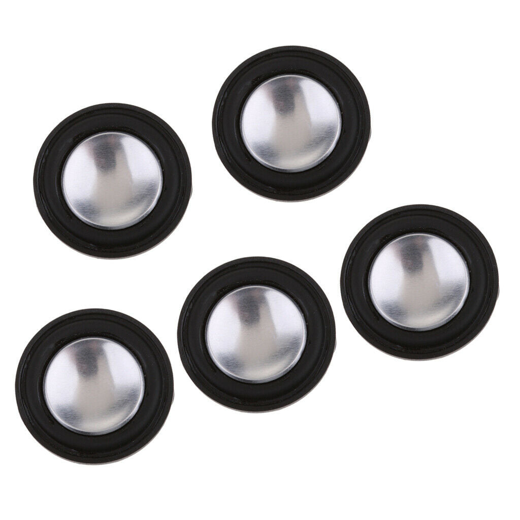 5x DIY 28mm Mini Stereo Audio Speaker 1" Full-range DIY Accessories Black