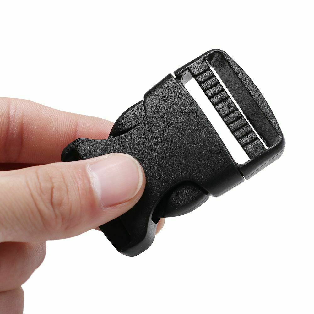 Backpack Belt Parts Curved Buckle Side Release Buckles Paracord Bracelet Lock