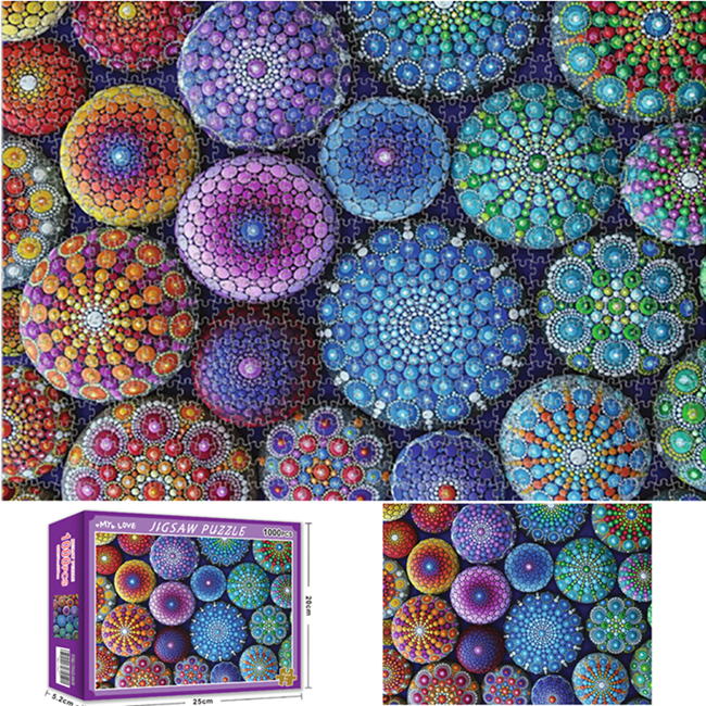 1000 piece Jigsaw Puzzle Diamond Puzzles For Adults Kids Learning Education