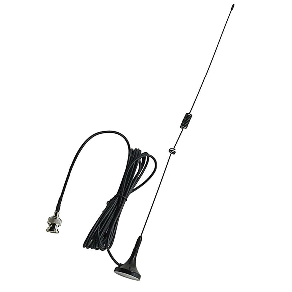 144mhz/430mhz Dual-Band VHF/UHF BNC Radio Antenna for Yaesu Kenwood