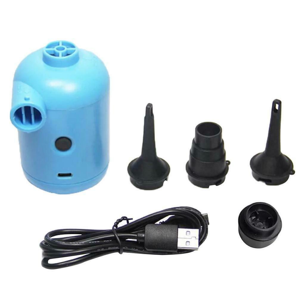 USB Powered Portable Electric Air Pump Inflator For Craft Air Bed Mattress Pad