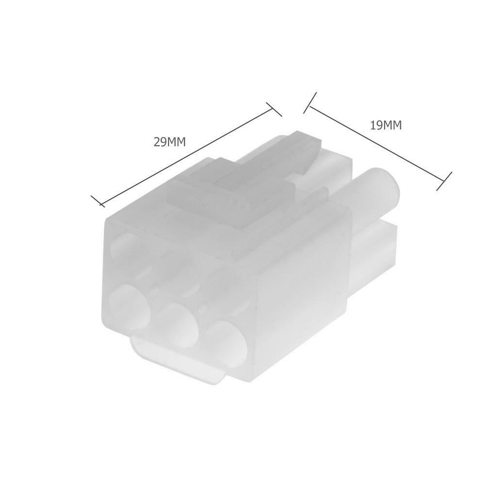 6p 6pin Power Cable Connector Plug Cord Adapter for YAESU FT-857D FT-897D @