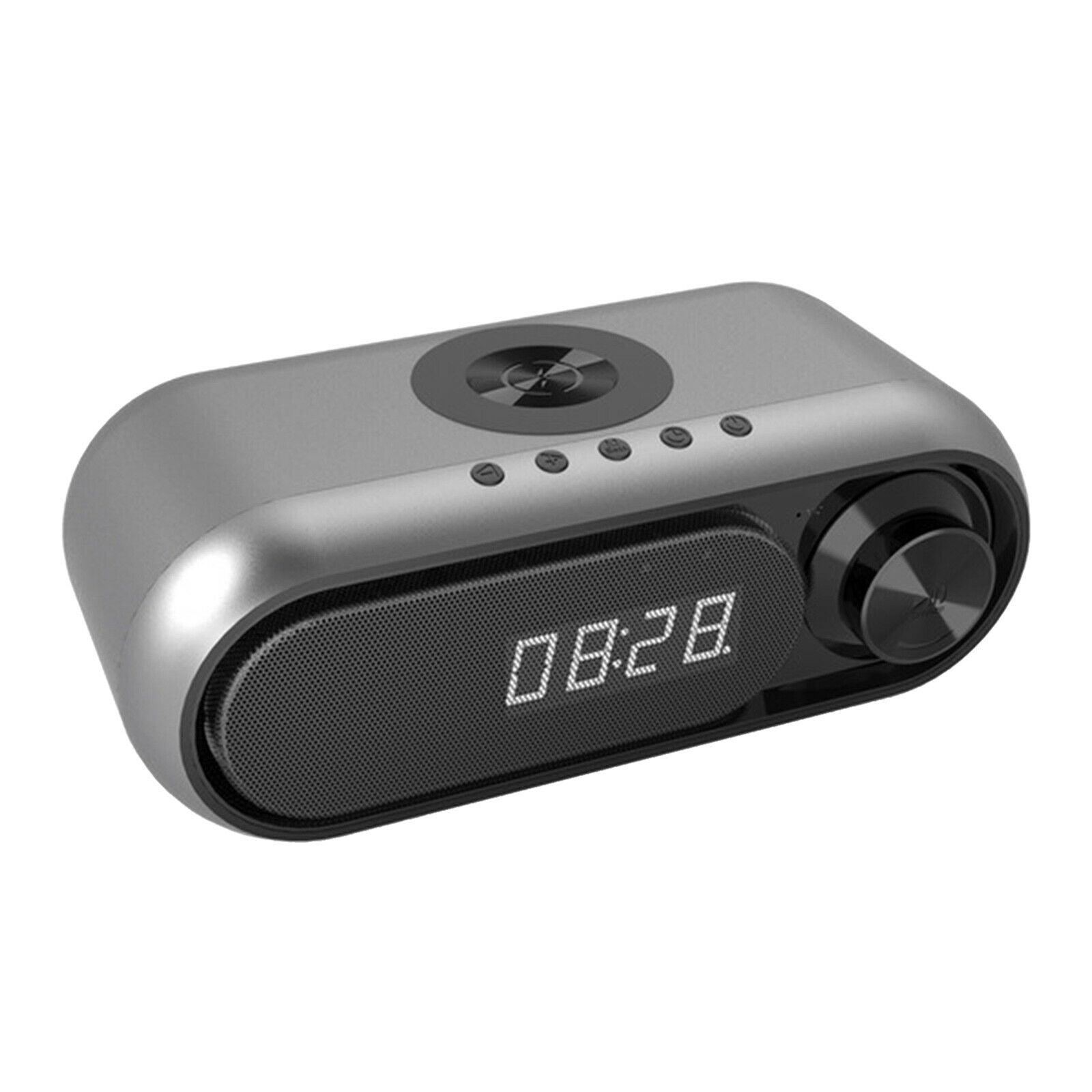 Bluetooth Speaker Wireless Charging for Bedroom Digital FM Radio USB Port