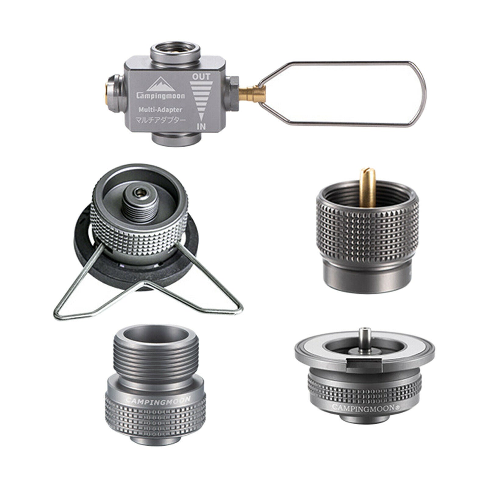 5pcs Cylinder Propane Gas Refill Adapter Filling Outdoor Camping Stove