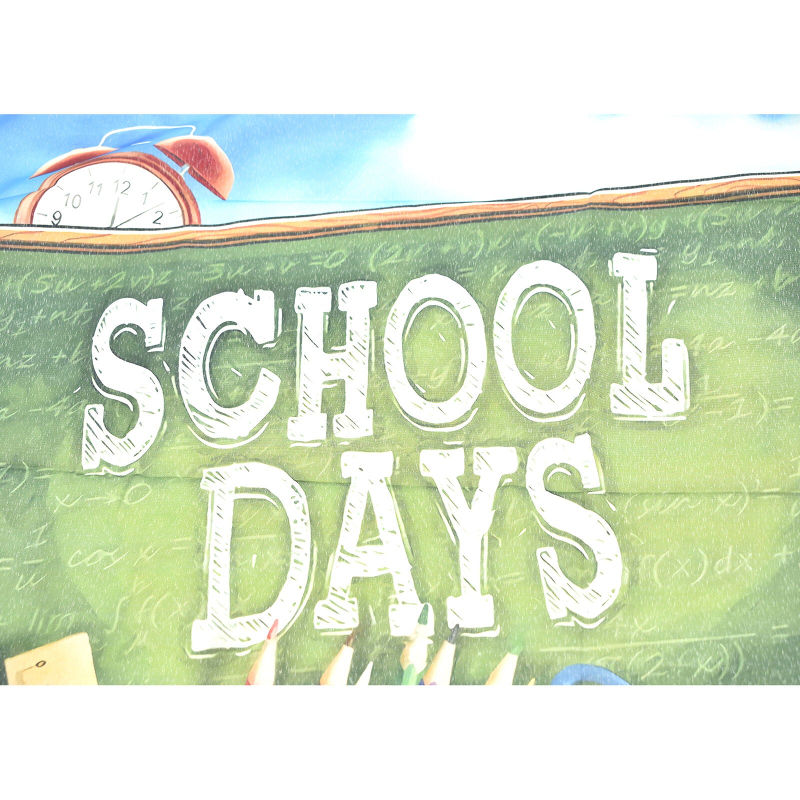 #149A SCHOOL DAYS BACK TO SCHOOL BUS LARGE HOUSE FLAG 28X40 BANNER