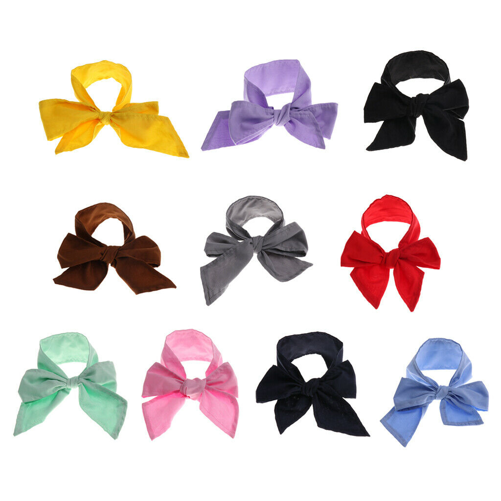 Baby Toddler Girl Kid Bow Rabbit Flower Hair Band Turban Headband Yellow