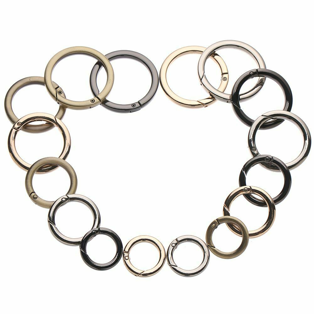 Snap Clasp Clip Bag Belt Buckle Spring O-Ring Buckles Carabiner Purses Handbags