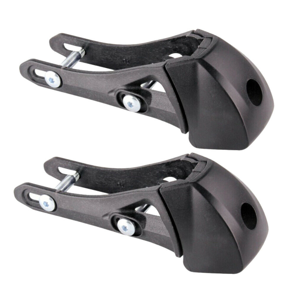 2 Pieces Plastic Inline Skates Roller Brakes Block Skating Safety Stopper
