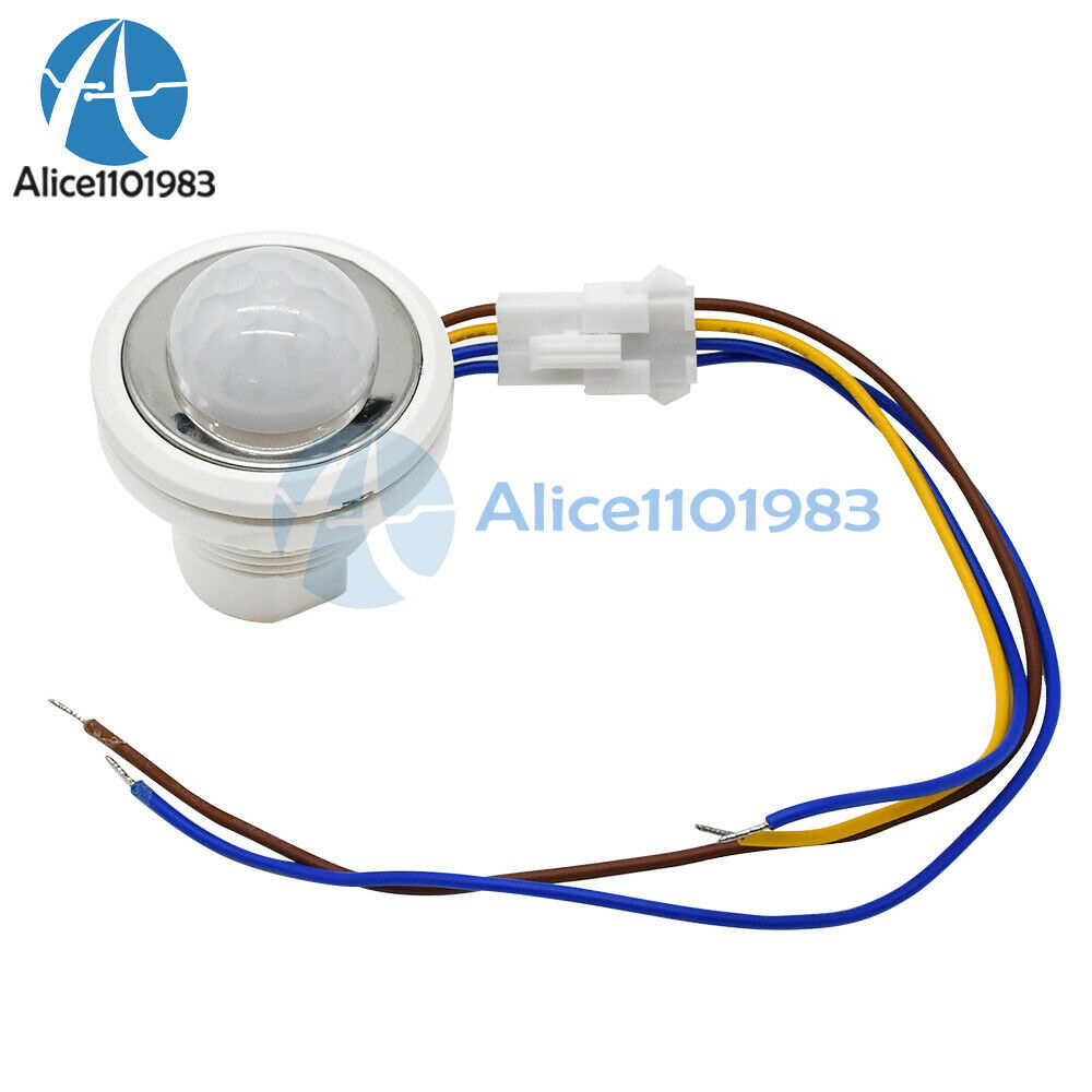 AC85V-265V PIR Infrared Ray Motion Sensor light Switch Time Delay Detector Lamp