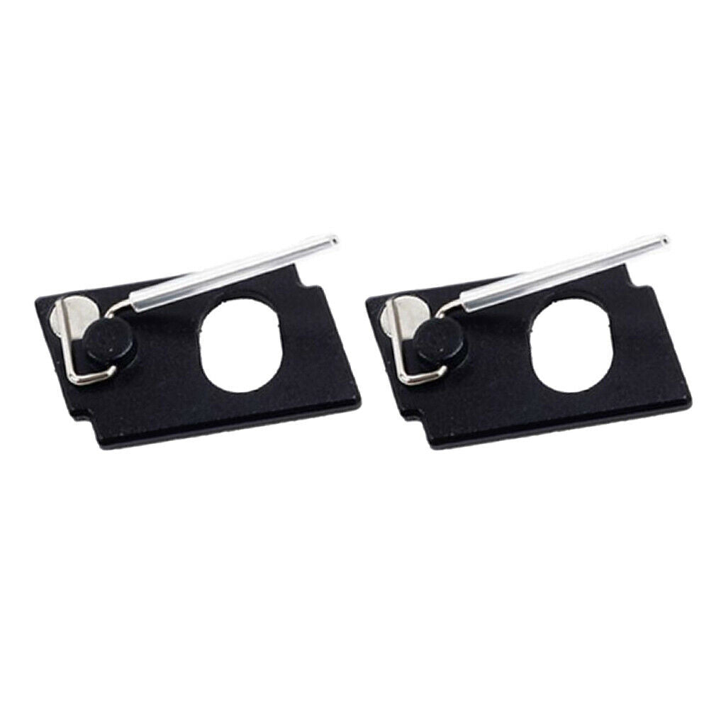 2pcs Arrow Rest Recurve Bow Aluminium Magnetic Adhesive Rest for Practice
