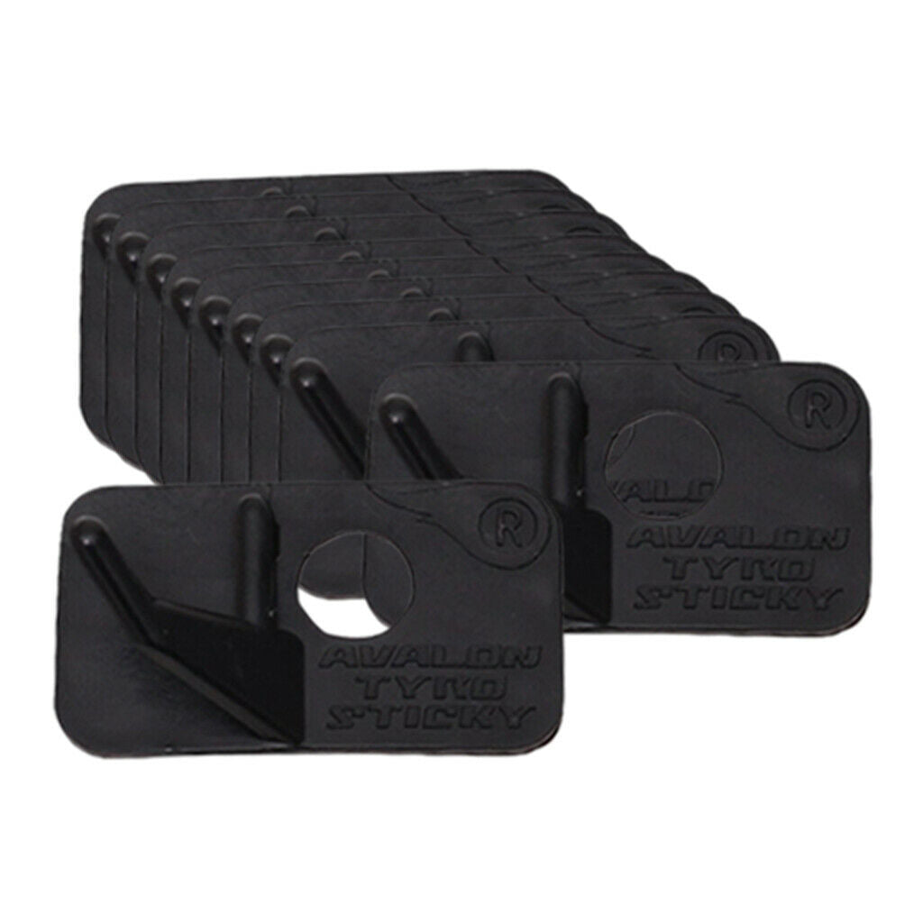 10x Recurve Bow Arrow Bow Rest Plastic & Self-adhesive Back Archery Tools