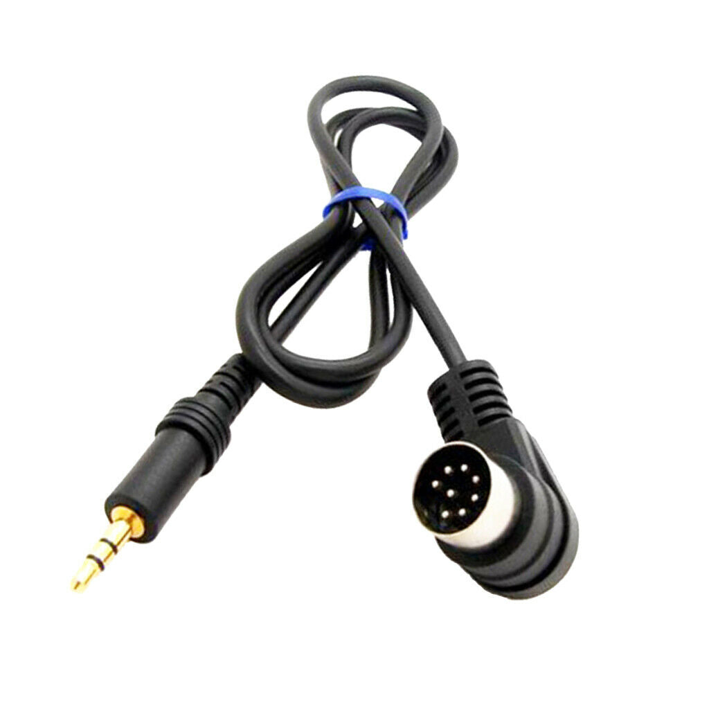 3.5mm Mini   AUX 8Pin M-BUS Audio Input Adapter Cable for