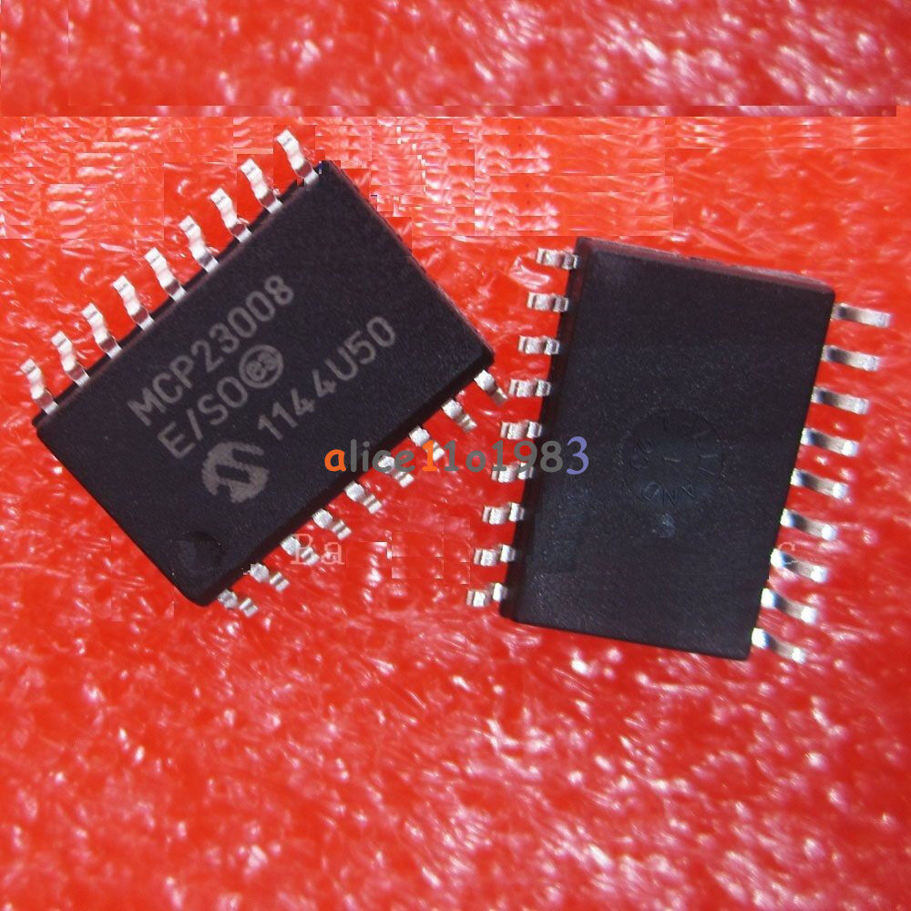 5PCS MCP23008-E/SO MICROCHIP IC I/O EXPANDER I2C MCP23008 8B SOIC-18 New