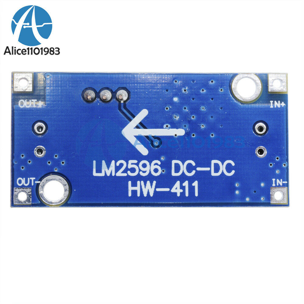DC-DC Buck Converter Step Down Module LM2596 Power Supply Output 1.25V-35V