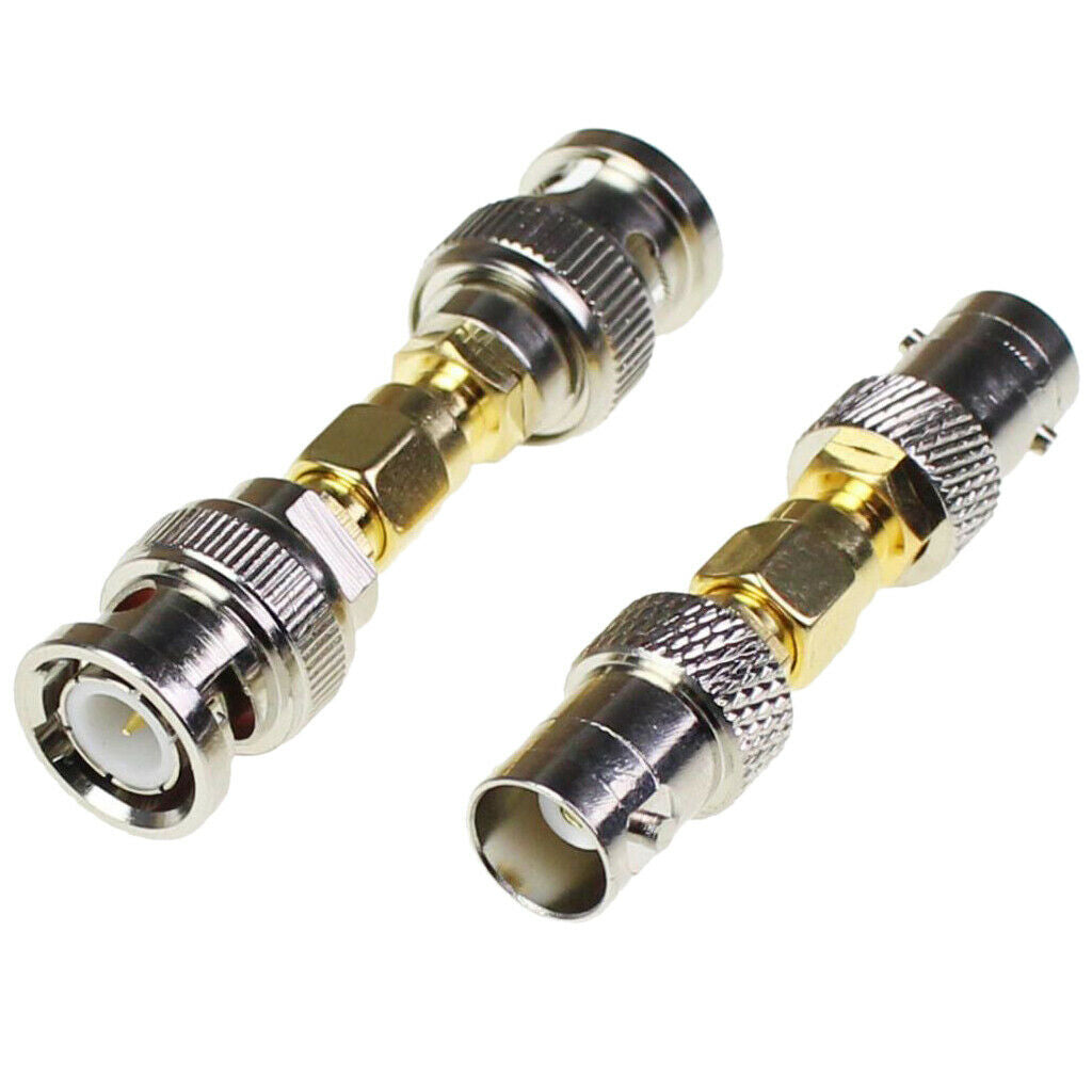 4 Piece BNC Male To SMA Female Antenna Adapter For Antennas, Radios,