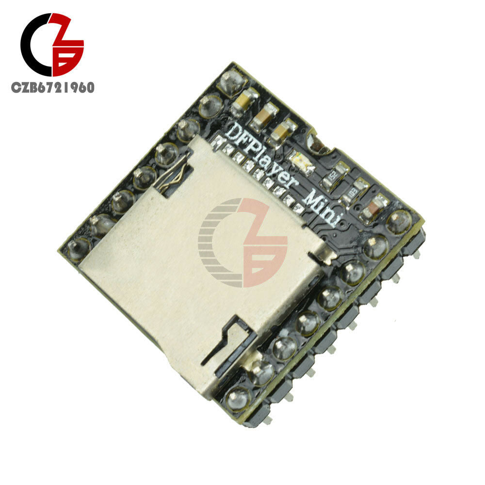 2PCS TF Card U Disk Mini MP3 Decoder Player DFPlayer WMV Audio Voice Module