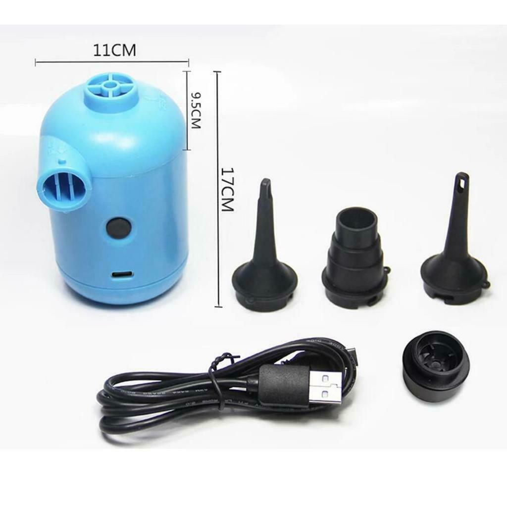 USB Powered Portable Electric Air Pump Inflator For Craft Air Bed Mattress Pad