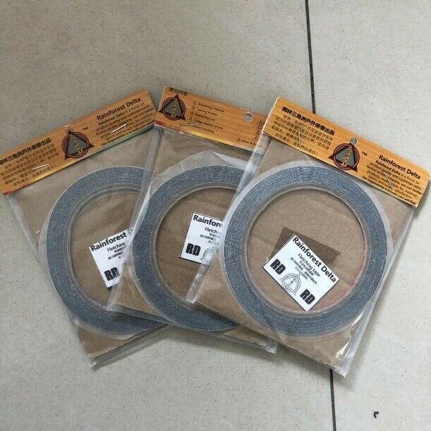 3pcs/pack Feather Fletching Tape Glue Archery Adhesive Arrow Tool 0.2/2/10000mm