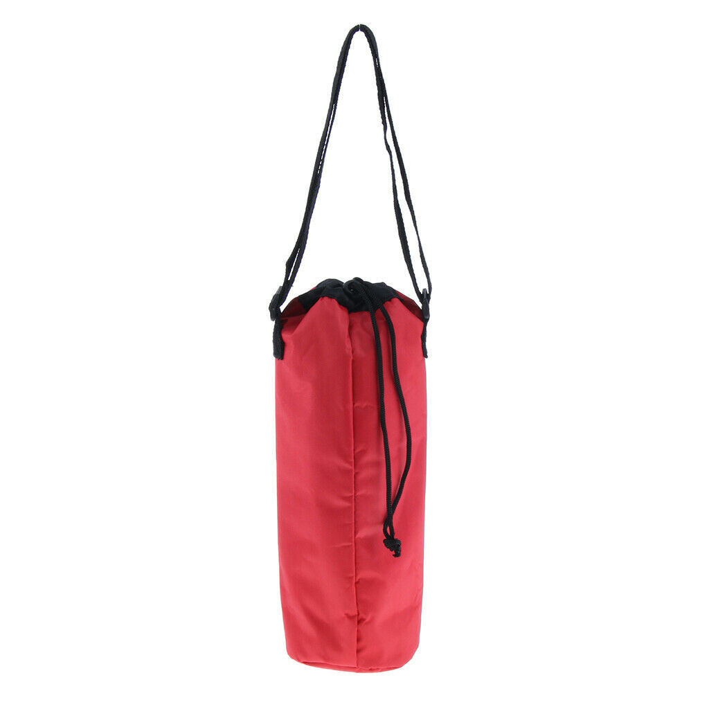 Waterproof Insulated Cooler Bag Ice Bag for Water Drink Bottle Red