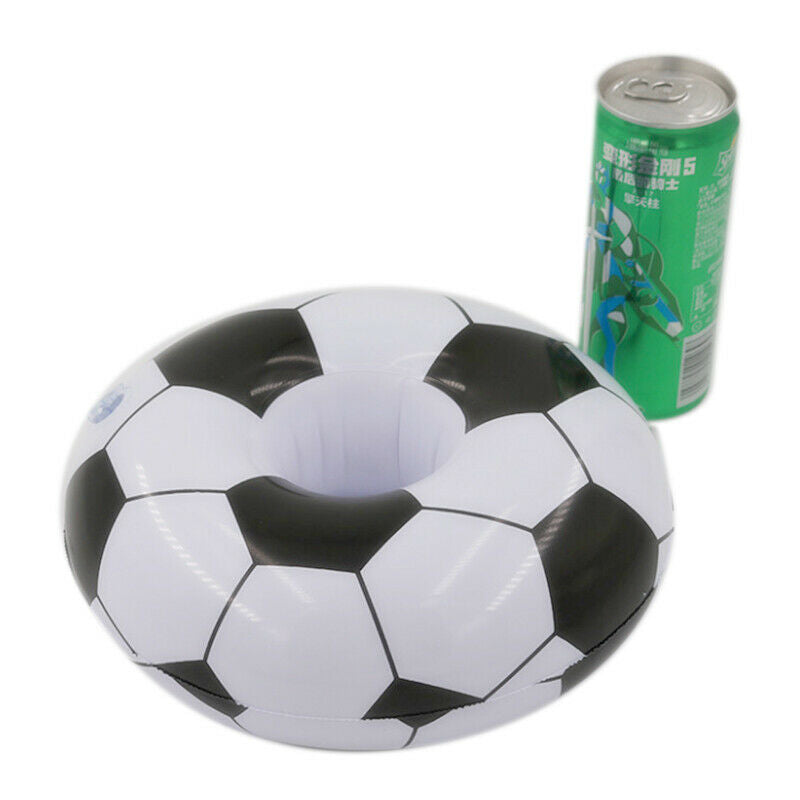Inflatable Football Coasters Water Cup Holder Floating Drink Swim Pool Ins Tt