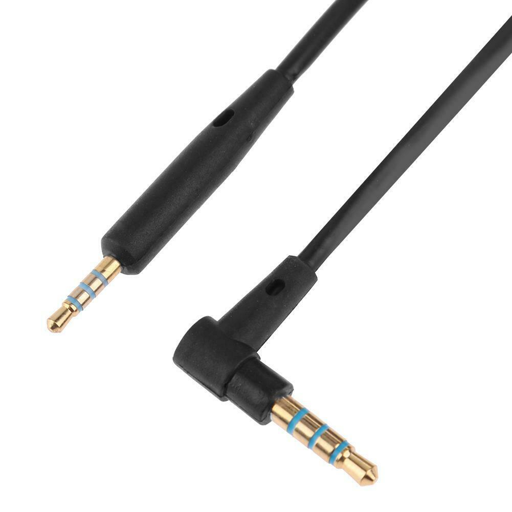 1.5m Audio Cable with Mic 2.5mm Male to 3.5mm Male for Bose QC25 Headphone @