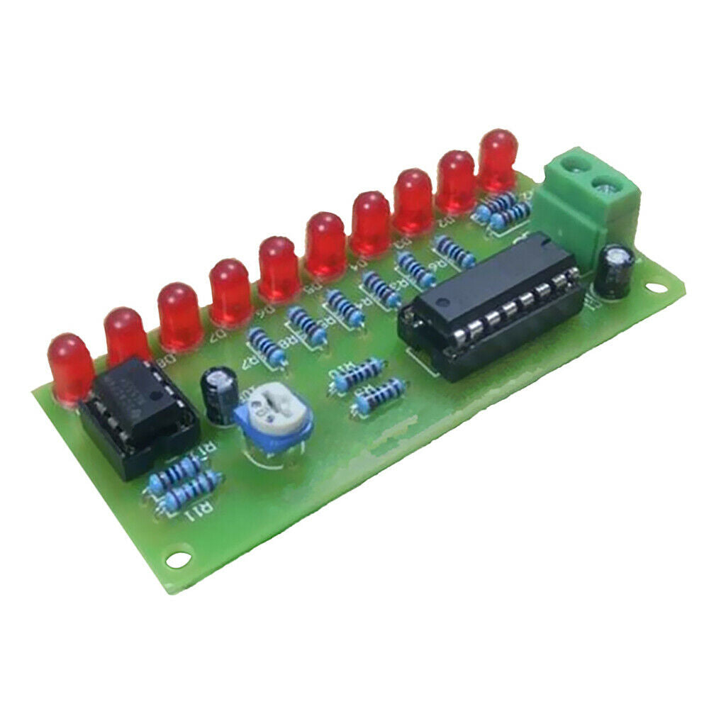 CD4017 NE555 Detonation Flash Light DIY Kit Welding Practice PCB Board
