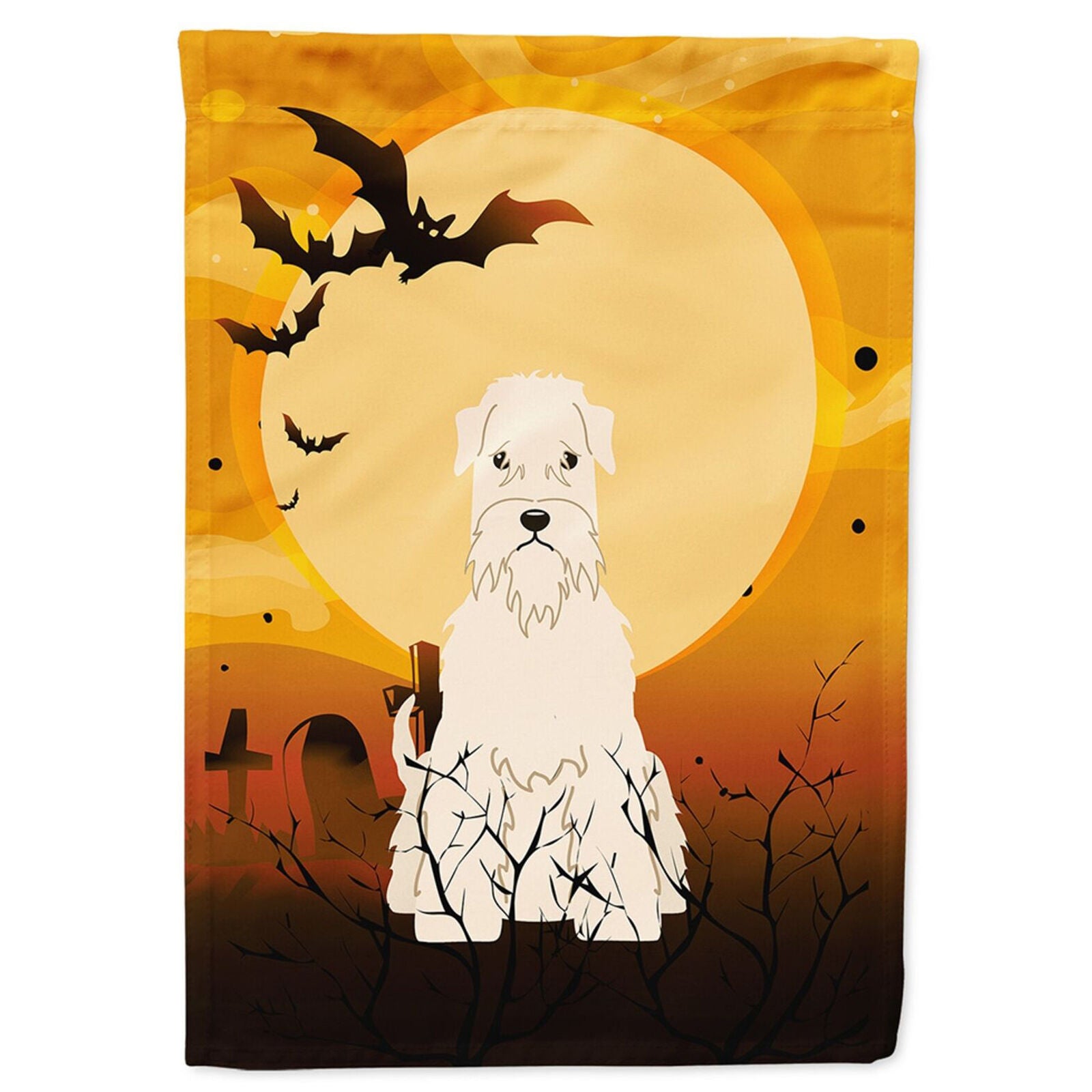 "Caroline's Treasures BB4327GF Halloween Soft Coated Wheaten Terrier Garden