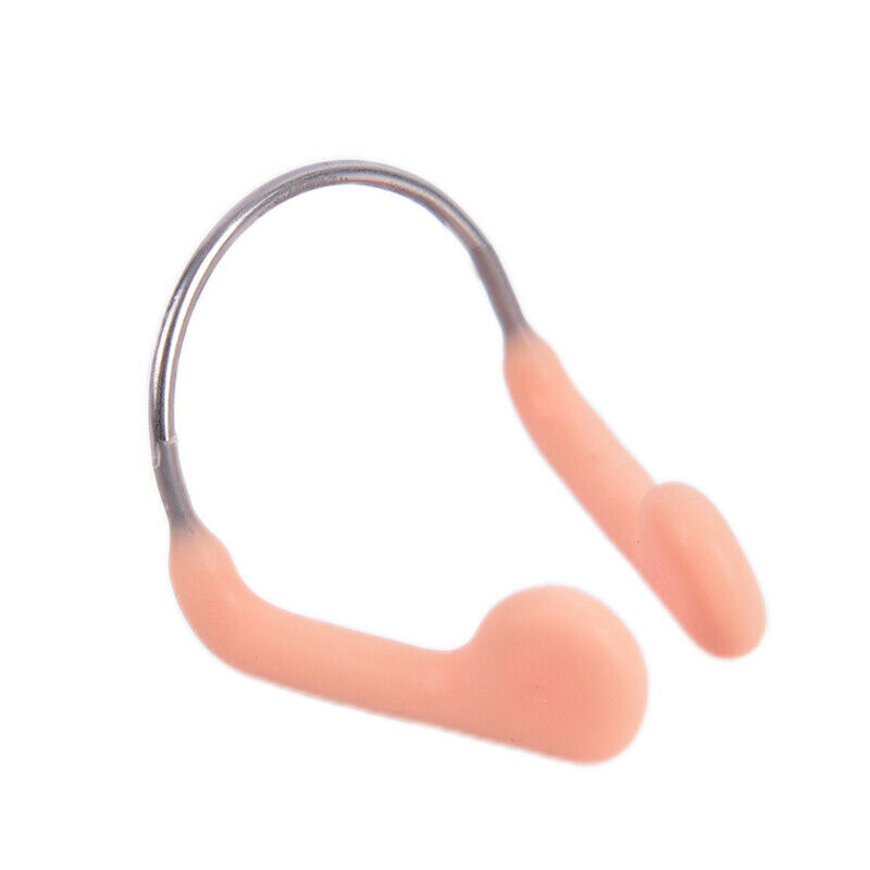 1PC New Soft Silicone Steel Wire Nose Clips For Summer Swimming Diving EquiS Tt