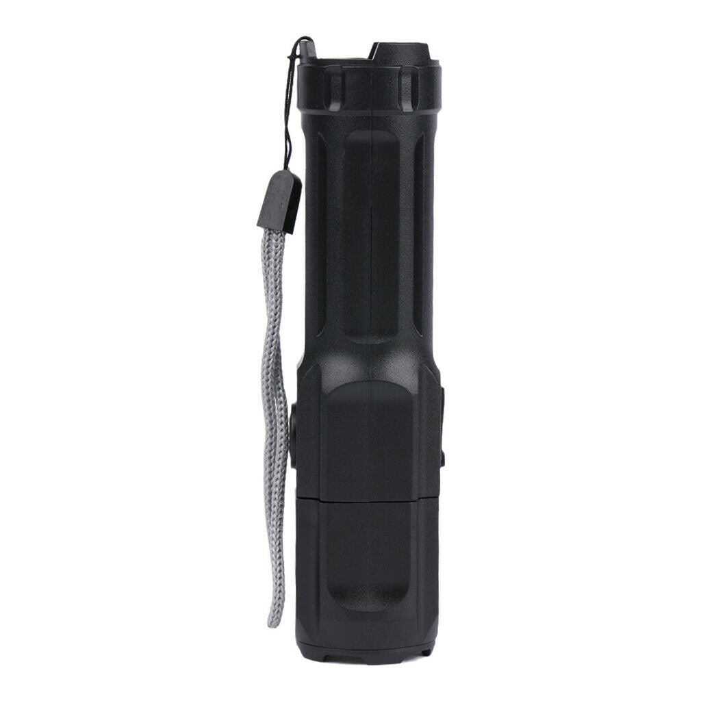 Powerful 450LM Portable LED Flashlight USB Rechargeable Zoom Torch Handheld