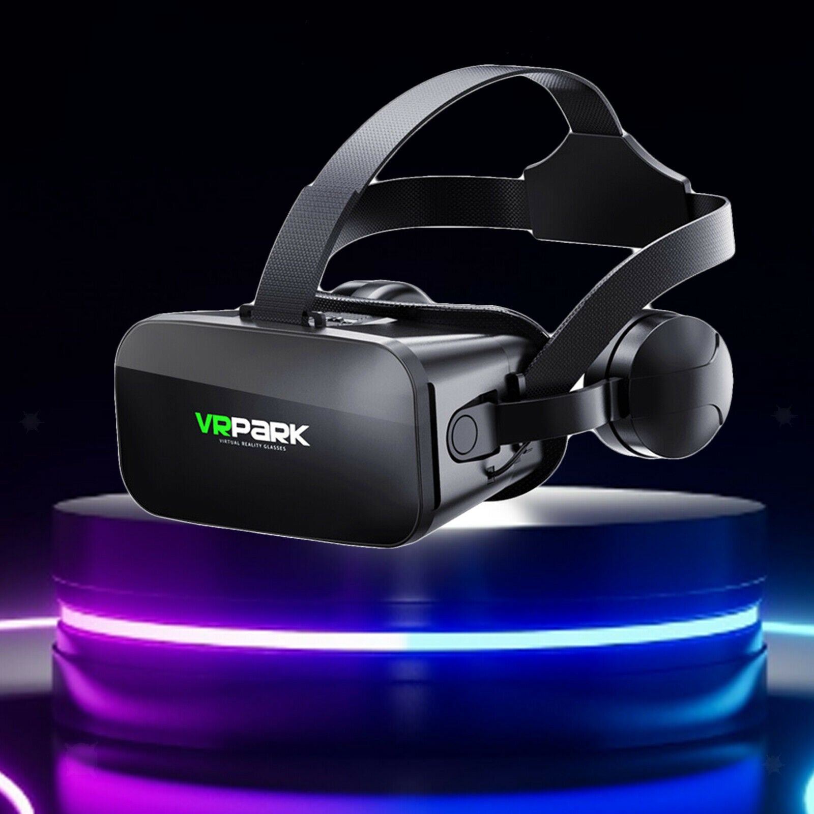 Head-Mounted VR Glasses Suitable for IOS & Android Phones Smartphones Video