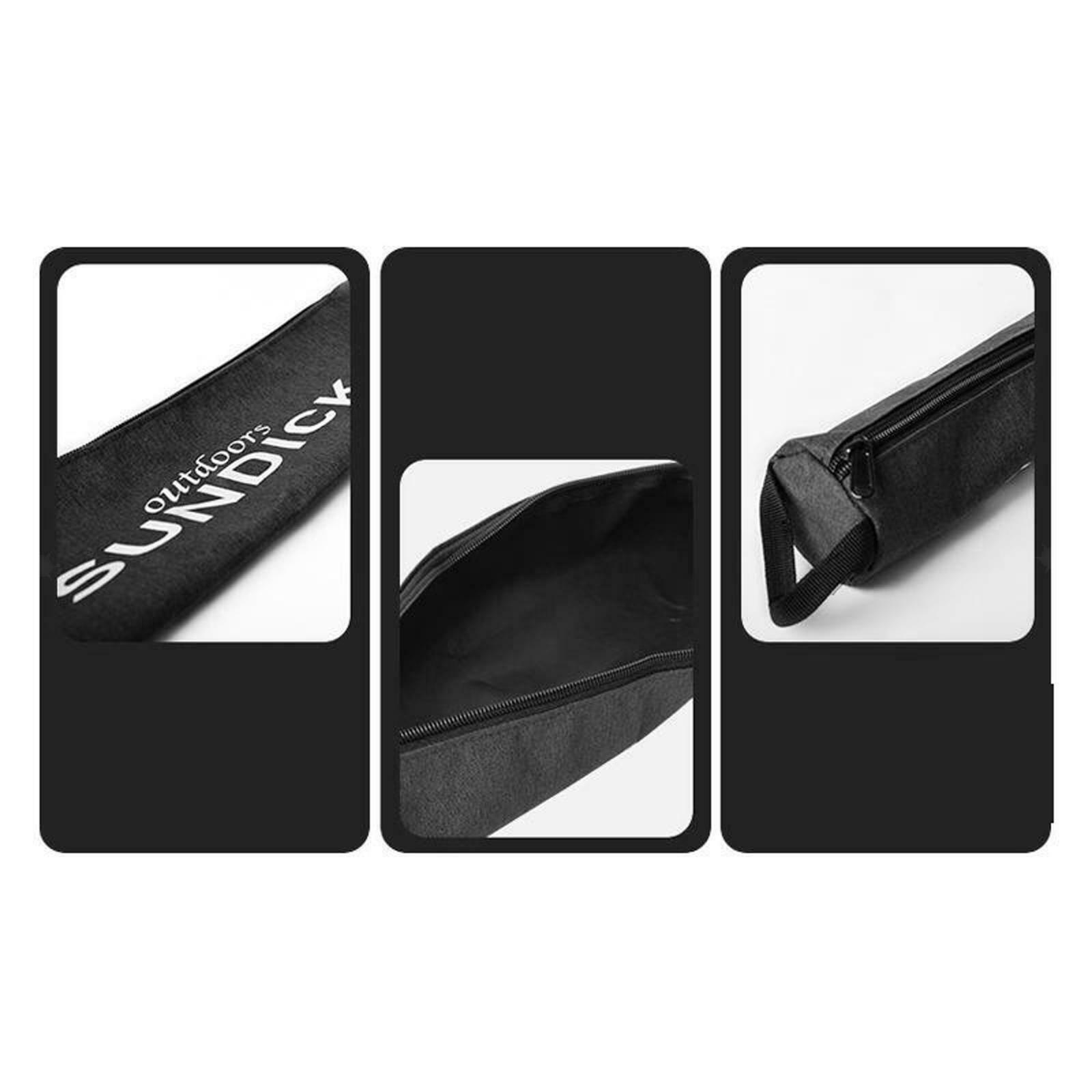 Portable Tent Stake Peg Trekking Poles Holder Storage Bag Camping Accessory